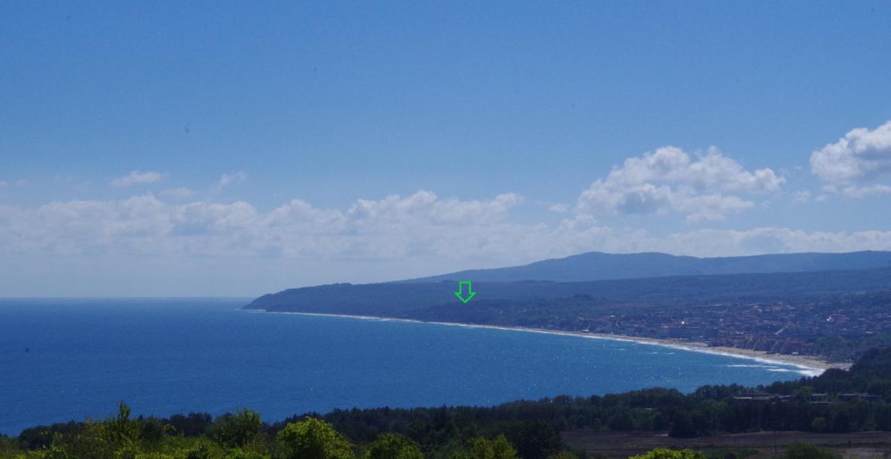 Beautiful 1St-Line Seaview Private Appartement In The Cliff Resort Obzor Dış mekan fotoğraf